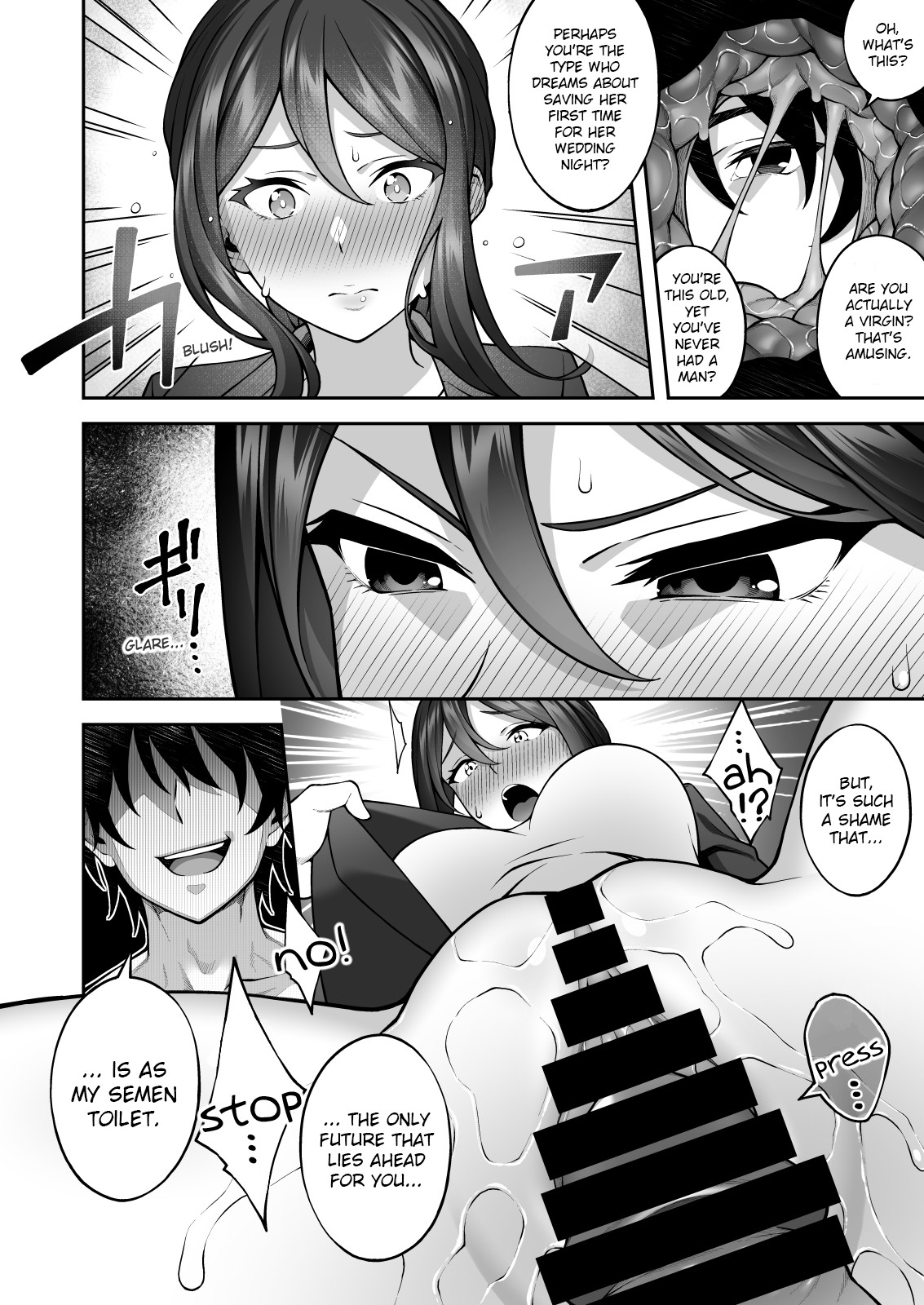 Hentai Manga Comic-(Hypnotism School 3) Thanks to Hypnotism, I Had the High and Mighty Female Teacher in the Palm of My Hands-Read-19